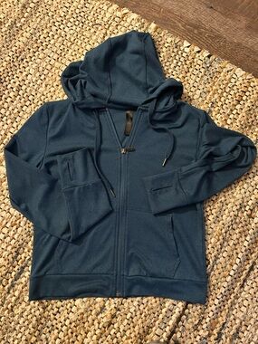 Kyodan Blue Hooded Zip Jacket